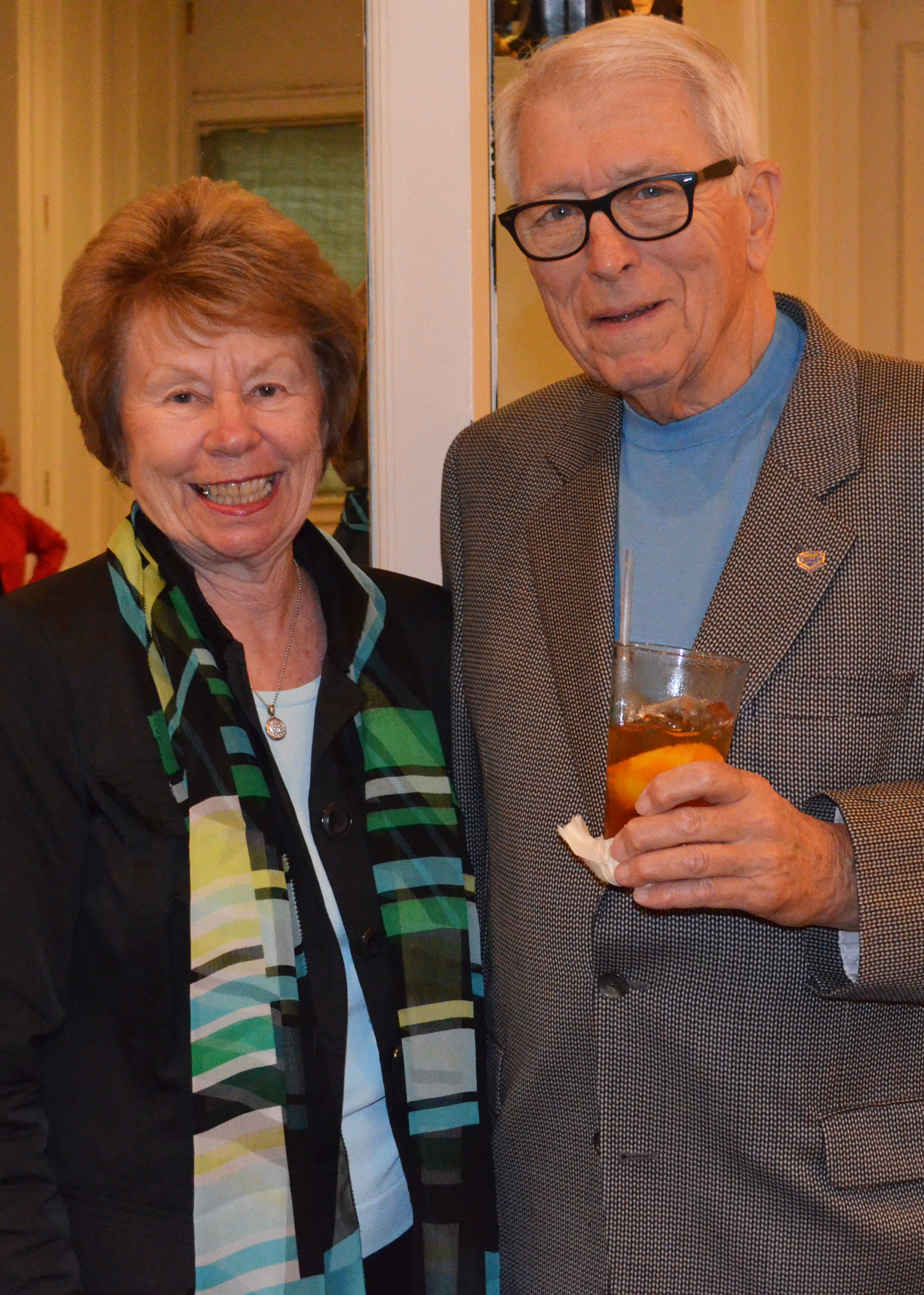 Mary Haven and Dr. Gerald Christensen